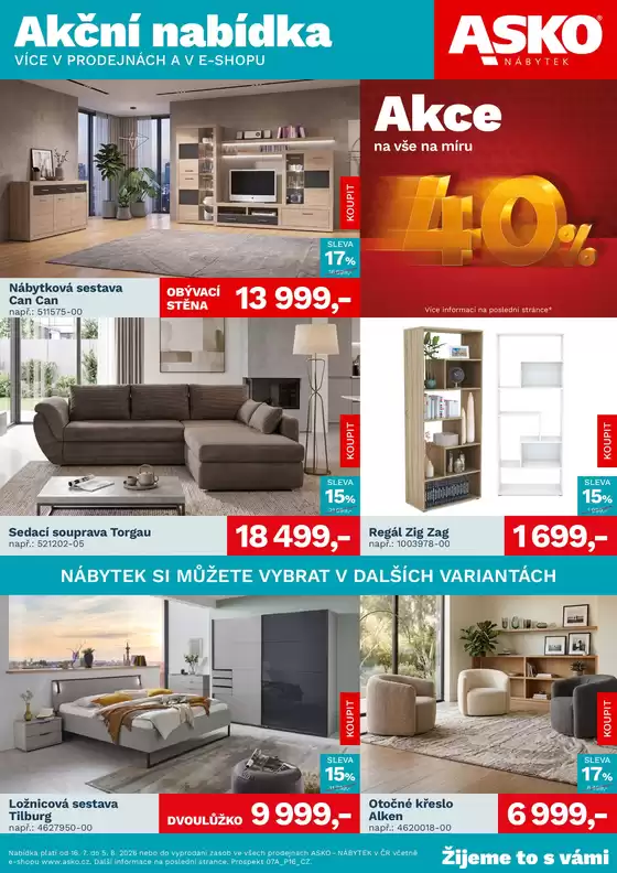 Asko katalog | ASKO - Akční nabídka | 2026-07-16T00:00:00.000Z - 2026-08-05T00:00:00.000Z