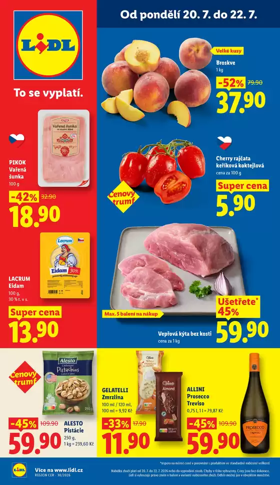 Lidl katalog | 20. 7. - 22. 7. 2026 | 2026-07-20T00:00:00.000Z - 2026-07-22T00:00:00.000Z