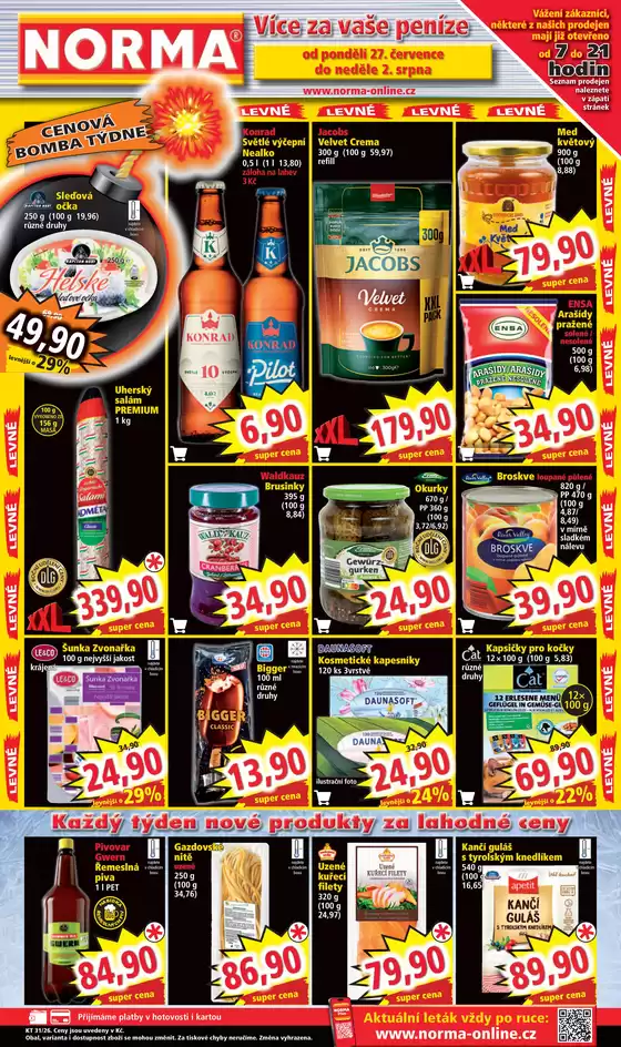 Norma katalog | Široký výběr nabídek | 2026-07-27T00:00:00.000Z - 2026-08-02T00:00:00.000Z