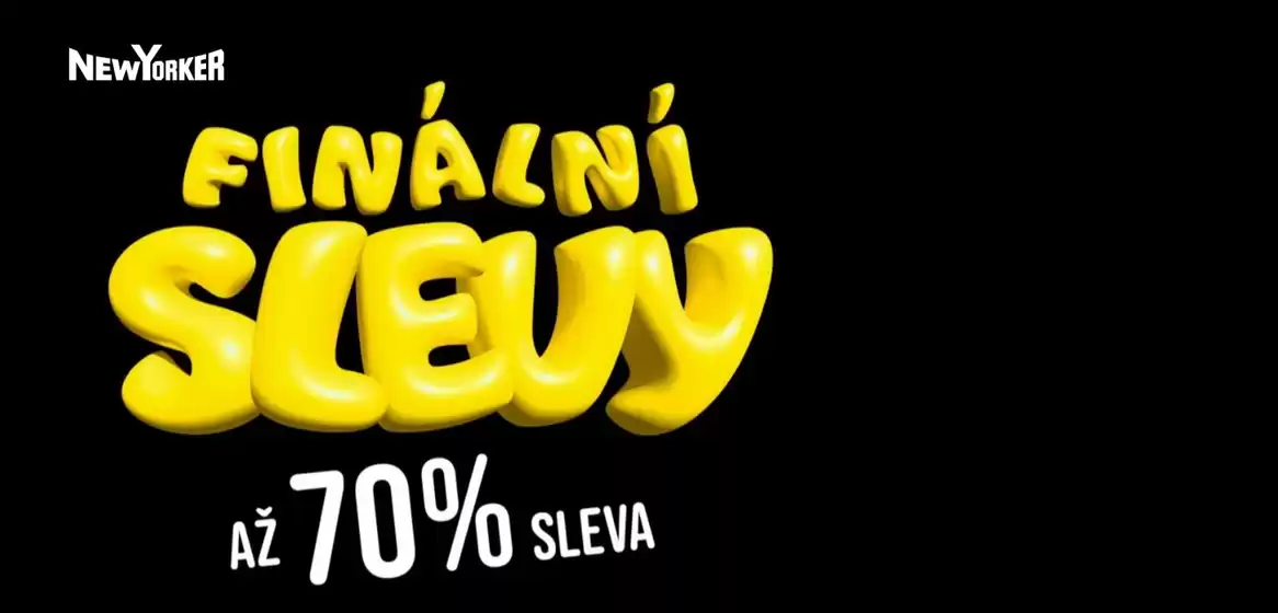 New Yorker katalog | FINÁLNÍ SLEVY až 70% Sleva | 2026-07-20T00:00:00.000Z - 2026-08-02T00:00:00.000Z