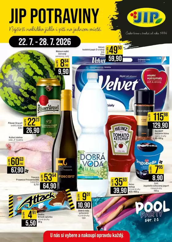 Jip katalog | Naše nejlepší výhodné nabídky | 2026-07-22T00:00:00.000Z - 2026-07-28T00:00:00.000Z