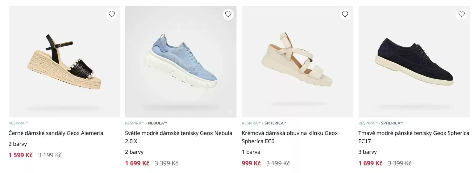 Geox katalog v Sušice | Geox Leták | 2026-07-24T00:00:00.000Z - 2026-07-31T00:00:00.000Z
