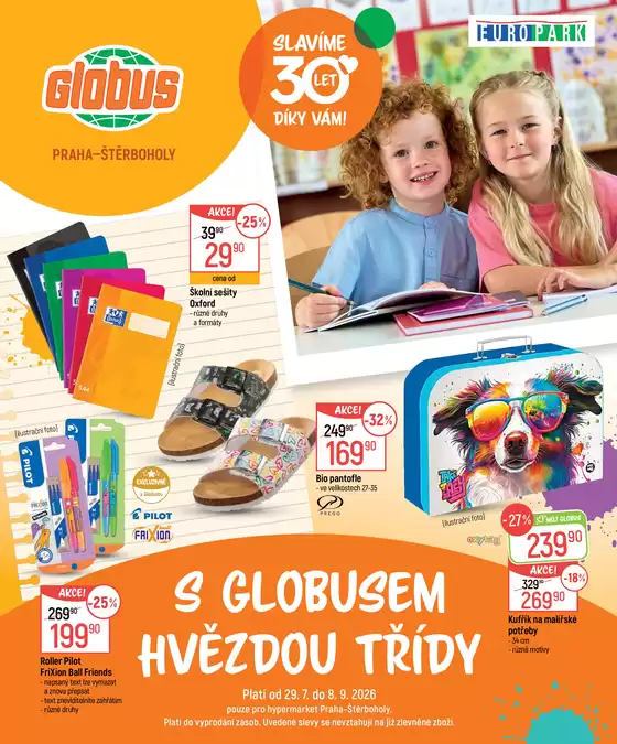 Globus katalog v Děčín | Globus 31 26 K2 Škola PRST | 2026-07-29T00:00:00.000Z - 2026-09-08T00:00:00.000Z