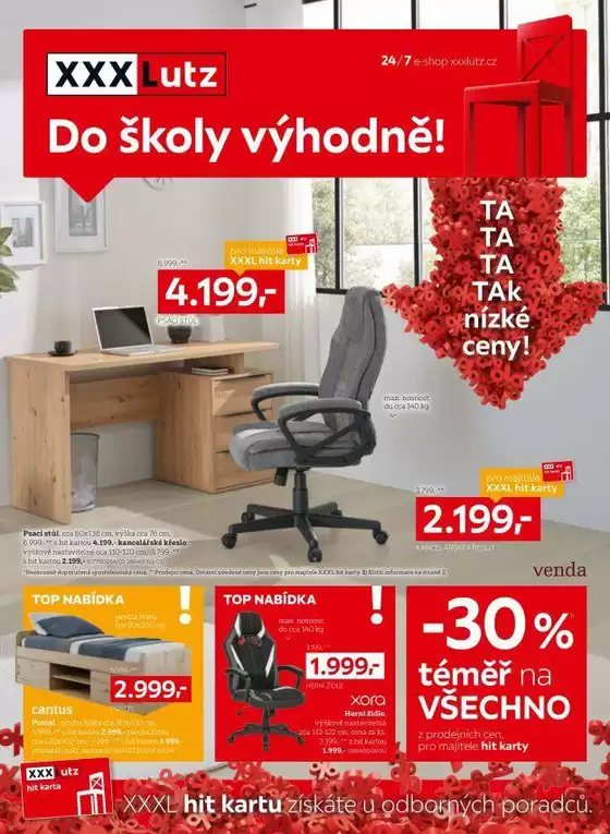 XXXLutz katalog v Prostějov | Do školyvýhodně | 2026-07-27T00:00:00.000Z - 2026-08-23T00:00:00.000Z
