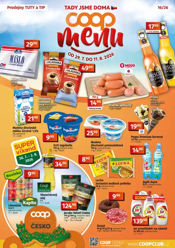Coop katalog v Prachatice | Speciální nabídky pro vás | 2026-07-29T00:00:00.000Z - 2026-08-11T00:00:00.000Z