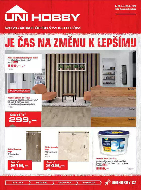 Uni Hobby katalog v Plzeň | Uni Hobby leták | 2026-07-30T00:00:00.000Z - 2026-08-23T00:00:00.000Z