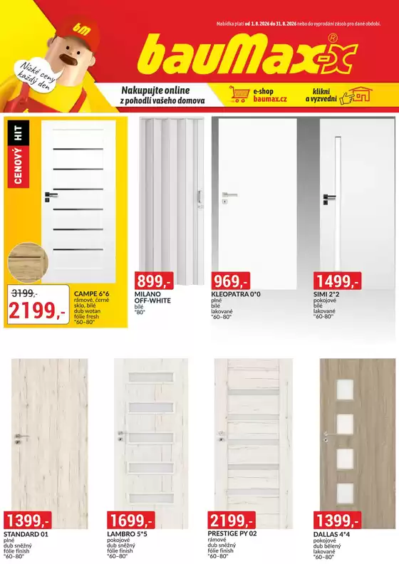 Baumax katalog v Hustopeče | Baumax leták | 2026-08-01T00:00:00.000Z - 2026-08-31T00:00:00.000Z