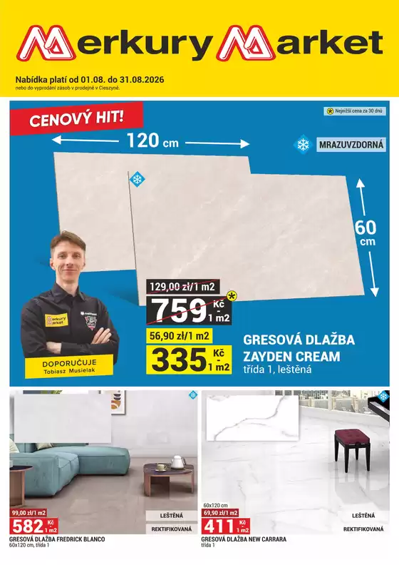 Merkury Market katalog v Jablonec nad Nisou | Merkury Market Srpen Leták | 2026-08-01T00:00:00.000Z - 2026-08-31T00:00:00.000Z