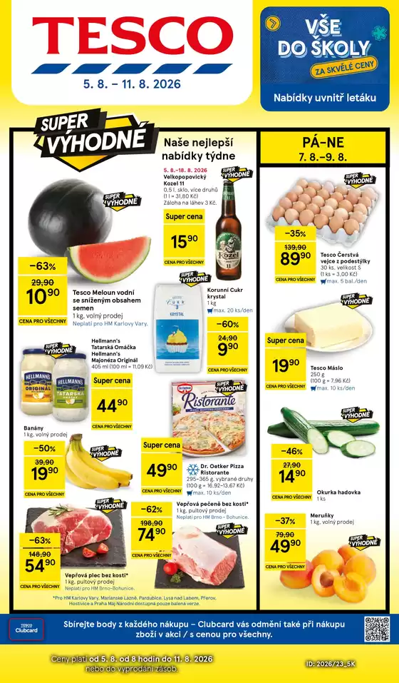 Tesco katalog | tesco letak-2026-08-05 | 2026-08-05T00:00:00.000Z - 2026-08-11T00:00:00.000Z
