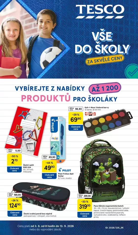 Tesco katalog | tesco letak-2026-08-03 | 2026-08-03T00:00:00.000Z - 2026-09-13T00:00:00.000Z
