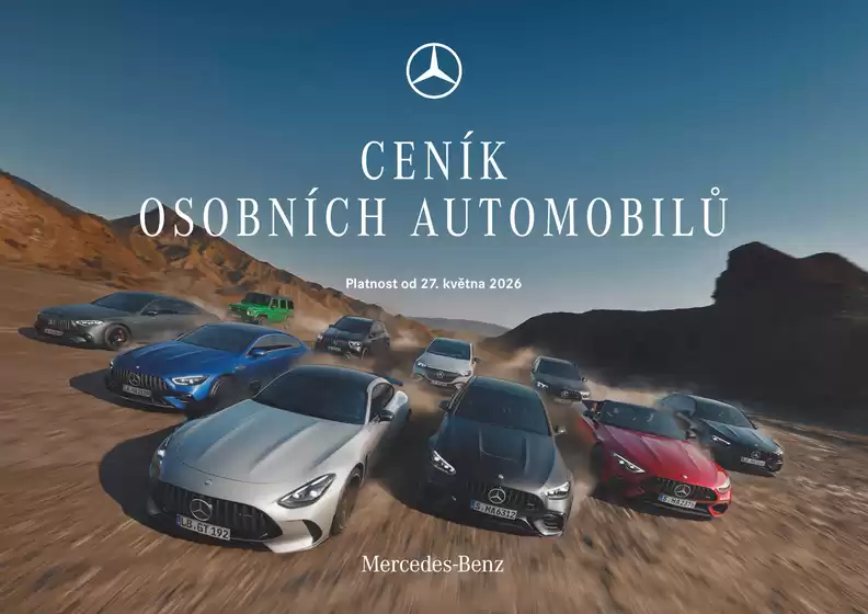 Mercedes Benz katalog | CENÍK OSOBNÍCH AUTOMOBILŮ | 2026-08-04T00:00:00.000Z - 2026-08-25T00:00:00.000Z