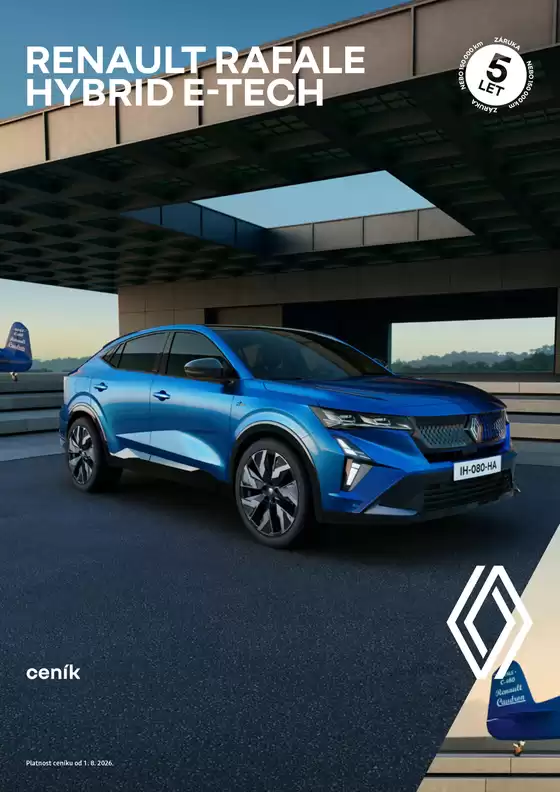 Renault katalog v Liberec | Renault Rafale Hybrid E-Tech | 2026-08-05T00:00:00.000Z - 2026-08-31T00:00:00.000Z