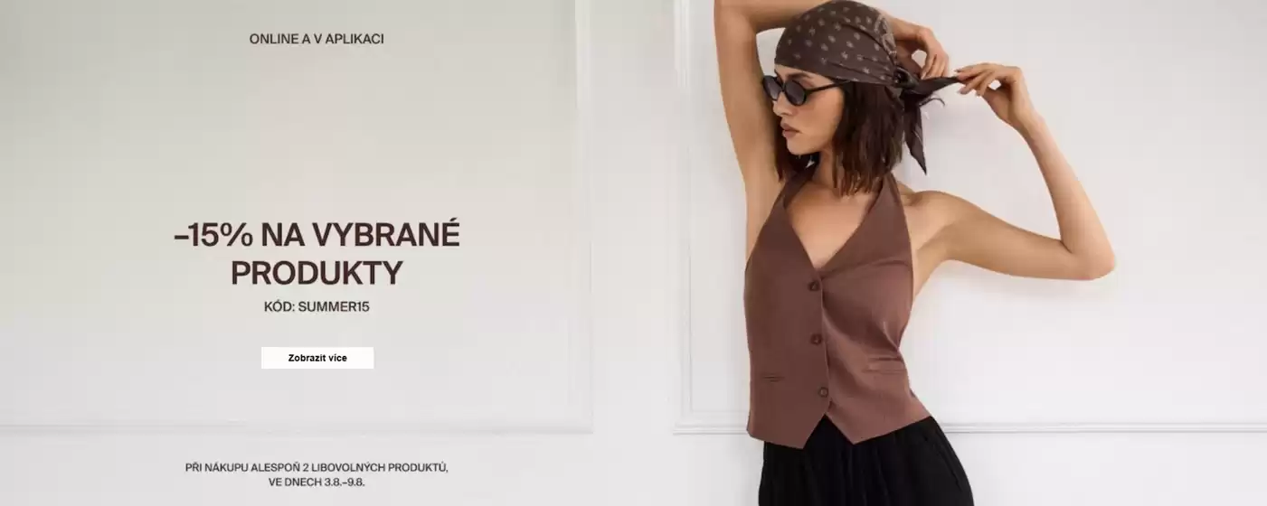 MOHITO katalog | -15% NA VYBRANÉ PRODUKTY | 2026-08-07T00:00:00.000Z - 2026-08-09T00:00:00.000Z