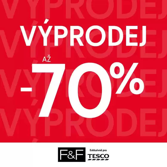 F&F katalog | Výprodej až -70% | 2026-08-11T00:00:00.000Z - 2026-08-25T00:00:00.000Z