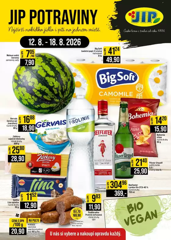 Jip katalog | Exkluzivní nabídky pro naše zákazníky | 2026-08-12T00:00:00.000Z - 2026-08-18T00:00:00.000Z