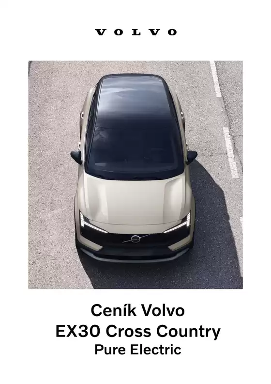 Volvo katalog v Opava | Volvo EX30 Cross Country Pure Electric | 2026-08-12T00:00:00.000Z - 2027-01-31T00:00:00.000Z