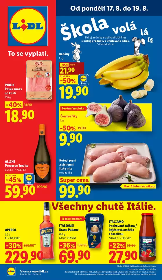 Lidl katalog v Hranice | 17. 8. - 19. 8. 2026 | 2026-08-17T00:00:00.000Z - 2026-08-23T00:00:00.000Z