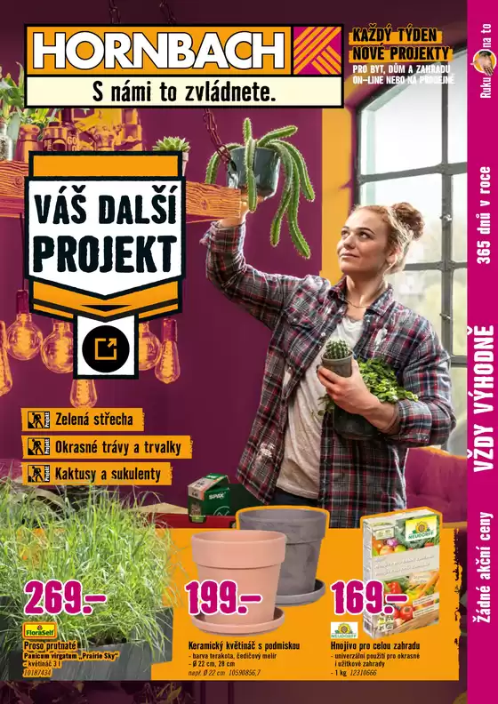 Hornbach katalog v České Budějovice | Top nabídky a slevy | 2026-08-13T00:00:00.000Z - 2026-08-27T00:00:00.000Z