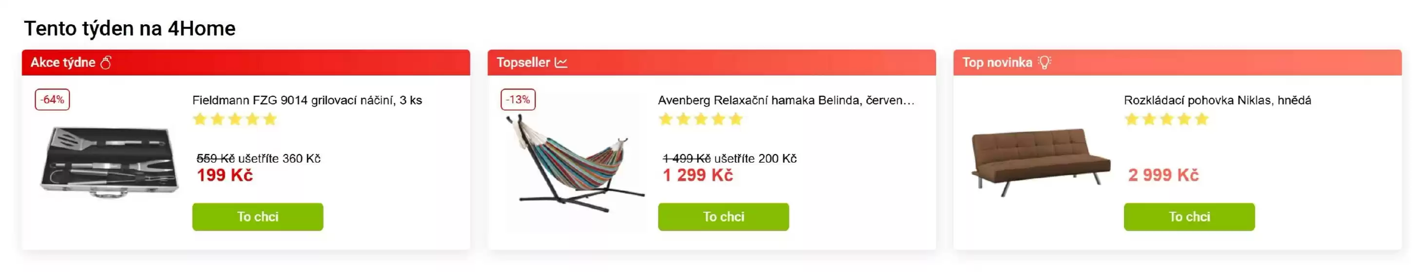 4home katalog v České Budějovice | Tento týden na 4Home | 2026-08-13T00:00:00.000Z - 2026-08-16T00:00:00.000Z