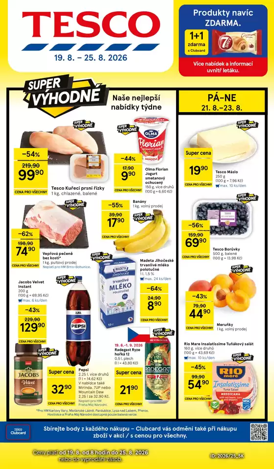 Tesco katalog | tesco letak-2026-08-19 | 2026-08-19T00:00:00.000Z - 2026-08-25T00:00:00.000Z