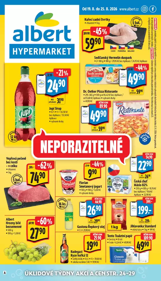 Albert katalog v Boskovice | Albert - 34HMakcniletak | 2026-08-19T00:00:00.000Z - 2026-08-25T00:00:00.000Z