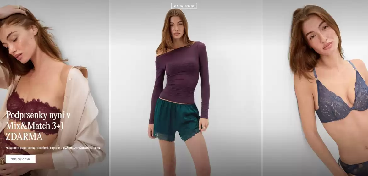Intimissimi katalog | Intimissimi leták | 2026-08-18T00:00:00.000Z - 2026-08-31T00:00:00.000Z