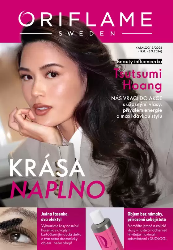 Oriflame katalog | Speciální nabídky pro vás | 2026-08-19T00:00:00.000Z - 2026-09-08T00:00:00.000Z