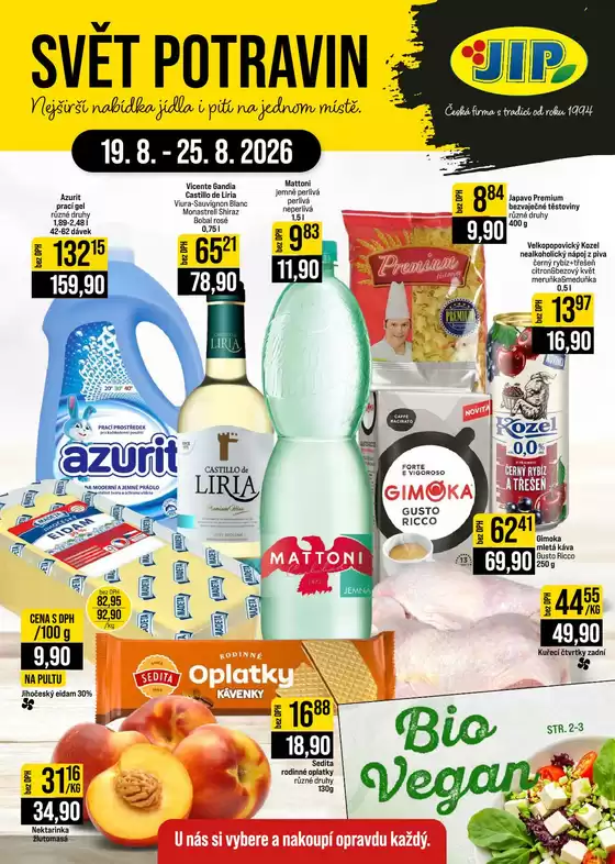 Jip katalog v Tábor | Jip leták | 2026-08-19T00:00:00.000Z - 2026-08-25T00:00:00.000Z