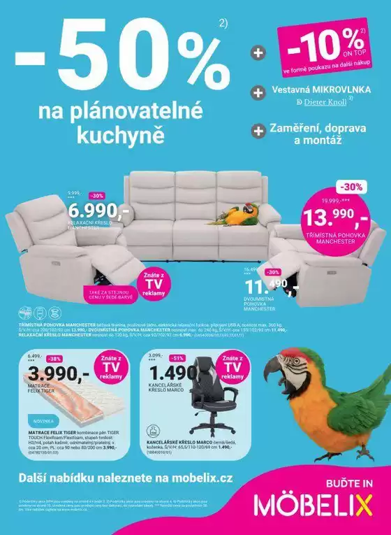 Möbelix katalog | Aktuální nabídky a slevy | 2026-08-22T00:00:00.000Z - 2026-09-05T00:00:00.000Z