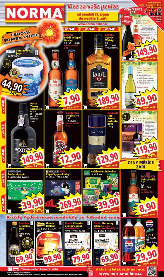 Norma katalog v Litvínov | Slevy a akce | 2026-08-31T00:00:00.000Z - 2026-09-06T00:00:00.000Z