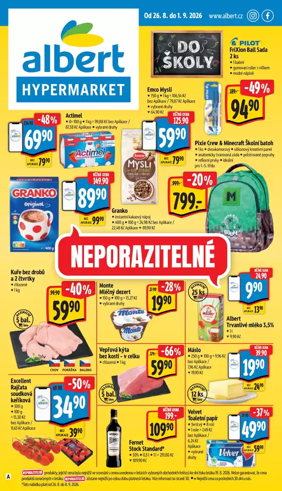 Albert katalog v Hořice | Albert - 35HMakcniletak | 2026-08-26T00:00:00.000Z - 2026-09-01T00:00:00.000Z