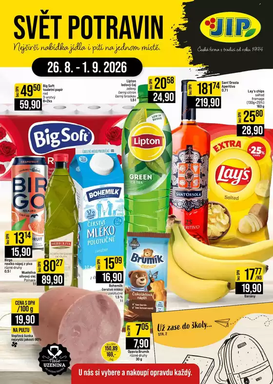 Jip katalog v Hlinsko | Jip leták | 2026-08-26T00:00:00.000Z - 2026-09-01T00:00:00.000Z