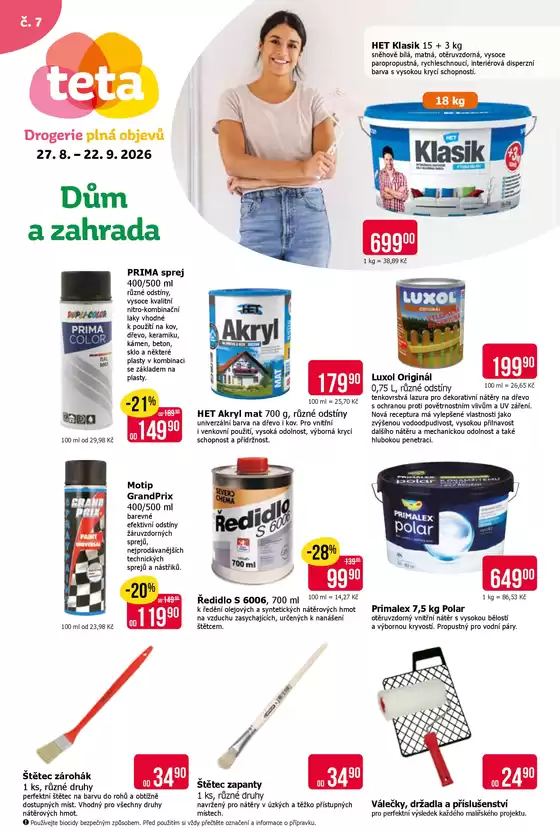 Teta katalog | Teta technický leták č. 7 | 2026-08-27T00:00:00.000Z - 2026-09-22T00:00:00.000Z