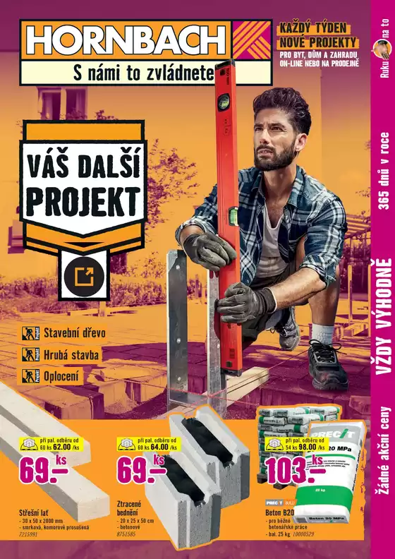 Hornbach katalog v Ostrava | Naše nejlepší nabídky pro vás | 2026-08-27T00:00:00.000Z - 2026-09-10T00:00:00.000Z