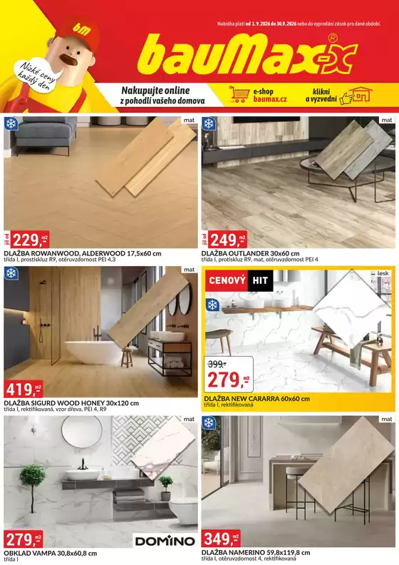 Baumax katalog | Atraktivní speciální nabídky pro všechny | 2026-09-01T00:00:00.000Z - 2026-09-30T00:00:00.000Z