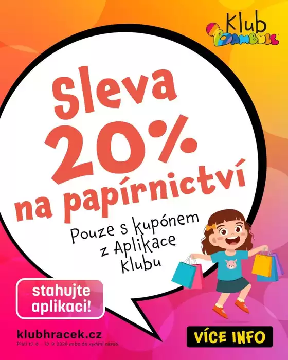 Bambule katalog | Zpátky do školy se SLEVOU 20% | 2026-09-01T00:00:00.000Z - 2026-09-13T00:00:00.000Z