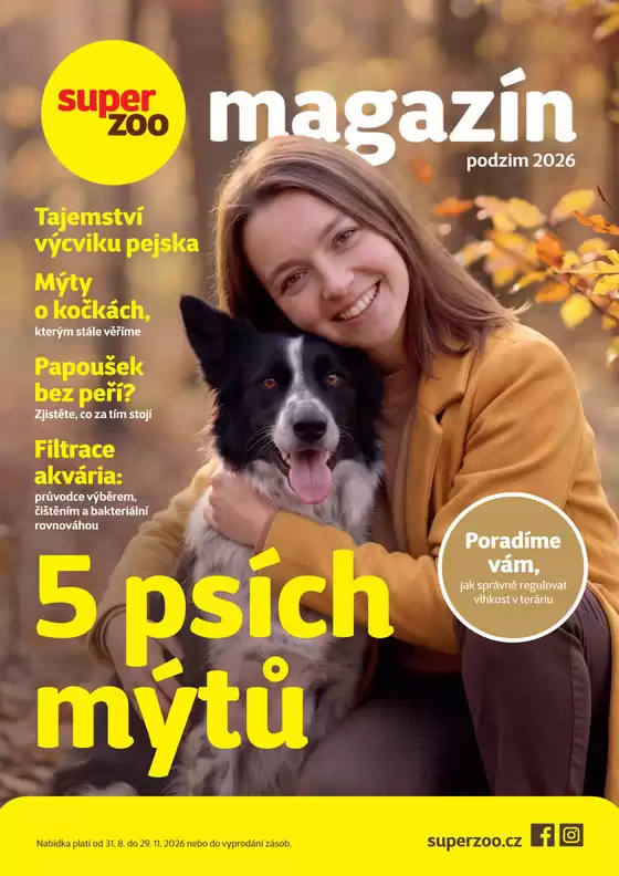 Super Zoo katalog | Super zoo magazín Podzim 2026 | 2026-09-01T00:00:00.000Z - 2026-11-30T00:00:00.000Z