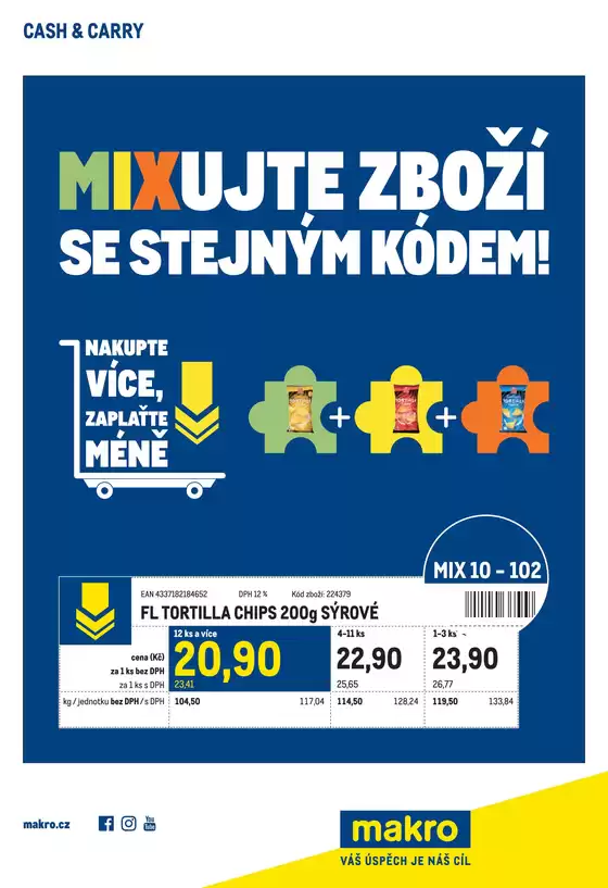 Makro katalog v Liberec | Mixujte výrobky se stejným kódem | 2026-09-02T00:00:00.000Z - 2026-09-16T00:00:00.000Z