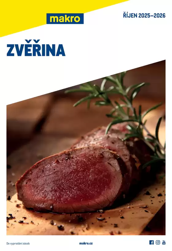 Makro katalog | Zvěřina | 2025-10-01T00:00:00.000Z - 2026-10-31T00:00:00.000Z