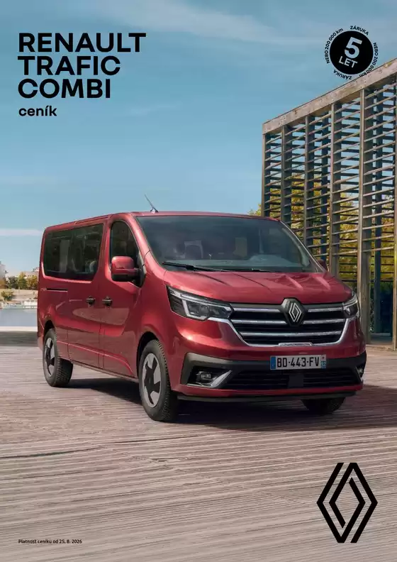 Renault katalog v Praha | Renault Trafic Combi | 2026-09-04T00:00:00.000Z - 2026-09-10T00:00:00.000Z