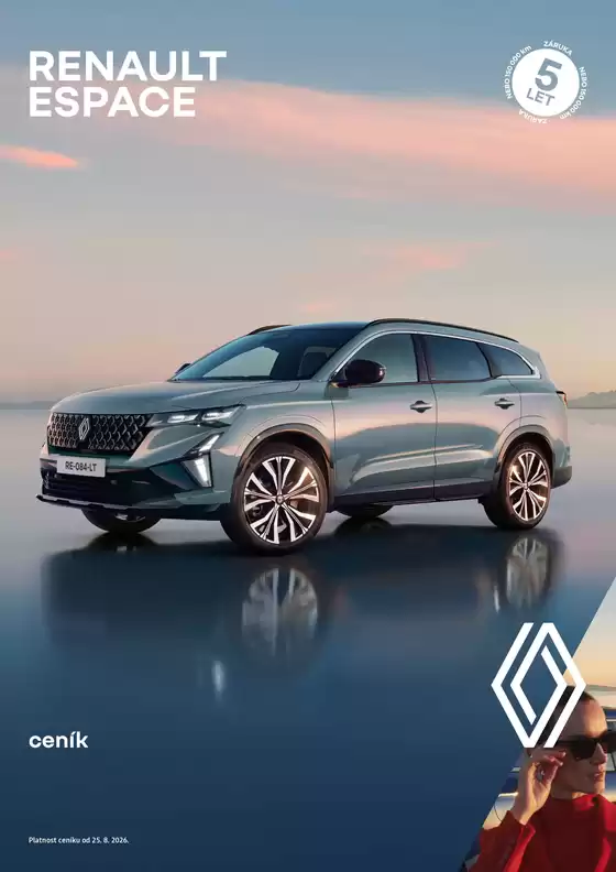 Renault katalog v Praha | Renault Espace | 2026-09-04T00:00:00.000Z - 2026-09-10T00:00:00.000Z