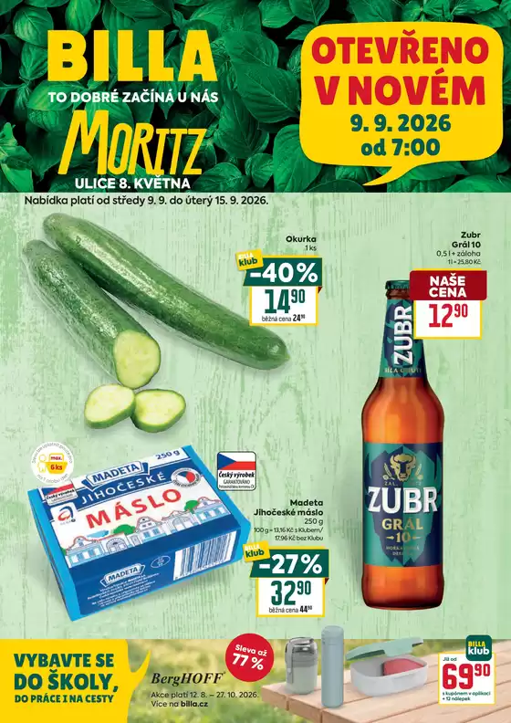 Billa katalog | Billa Speciál Olomouc | 2026-09-09T00:00:00.000Z - 2026-09-15T00:00:00.000Z
