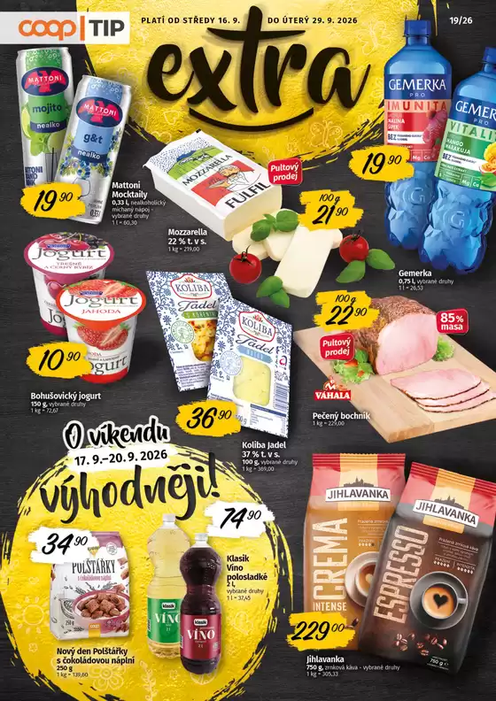 Coop katalog v Bruntál | Ušetřete nyní s našimi nabídkami | 2026-09-16T00:00:00.000Z - 2026-09-29T00:00:00.000Z