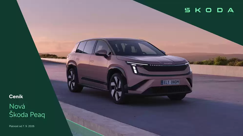 Škoda katalog | Ceník ke stažení | 2026-09-16T00:00:00.000Z - 2026-09-30T00:00:00.000Z