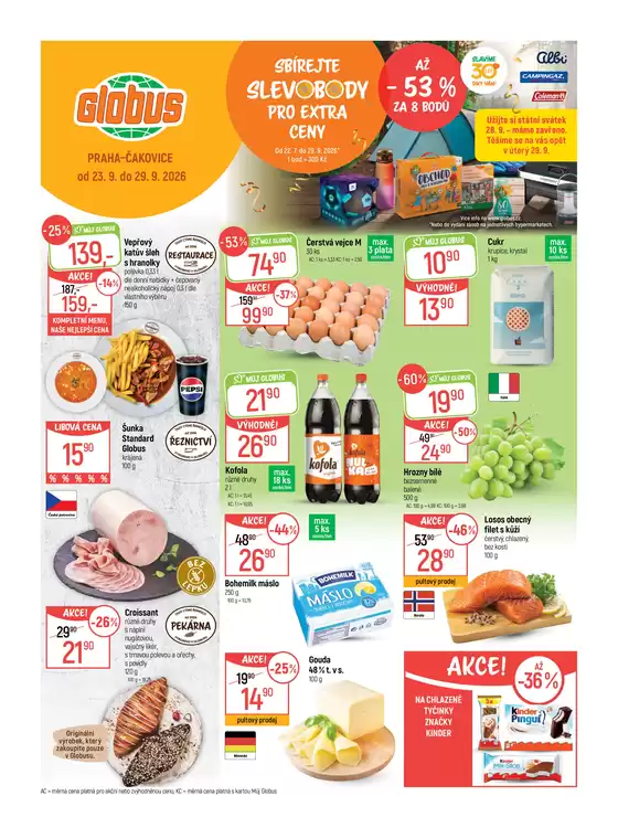 Globus katalog v Havlíčkův Brod | Globus 39 26 L1 | 2026-09-23T00:00:00.000Z - 2026-09-29T00:00:00.000Z