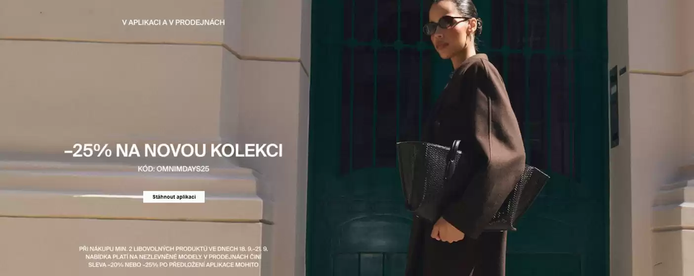 MOHITO katalog v Frýdlant nad Ostravicí | -25% NA NOVOU KOLEKCI | 2026-09-18T00:00:00.000Z - 2026-09-21T00:00:00.000Z