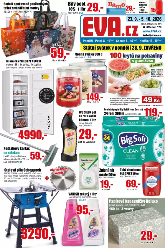 EVA katalog | Leták EVA.cz | 2026-09-23T00:00:00.000Z - 2026-10-05T00:00:00.000Z
