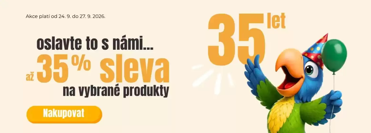 Wiky katalog | Až 35% sleva na vybrané produkty | 2026-09-24T00:00:00.000Z - 2026-09-27T00:00:00.000Z
