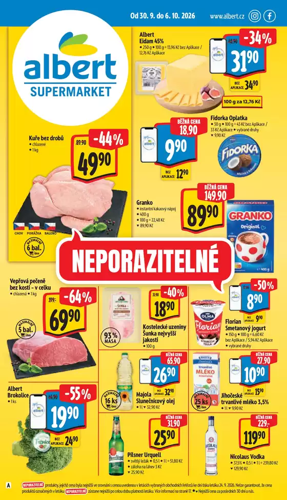Albert katalog v Kutná Hora | Albert - 40SMakcniletak | 2026-09-30T00:00:00.000Z - 2026-10-06T00:00:00.000Z