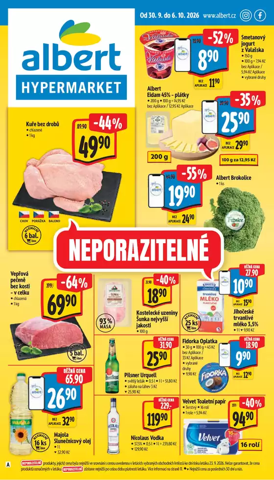 Albert katalog v Kutná Hora | Albert - 40HMakcniletak | 2026-09-30T00:00:00.000Z - 2026-10-06T00:00:00.000Z
